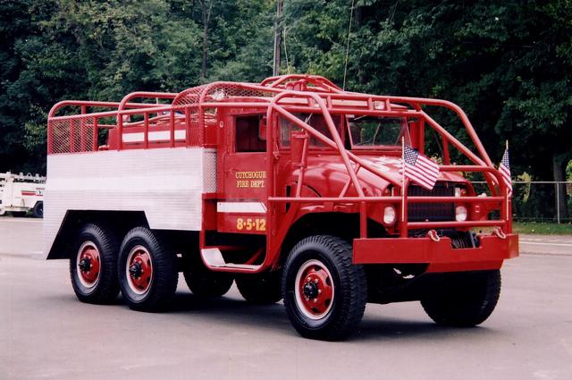 8-5-12 - 1952 GMC Military 2 1/2 ton Brush Truck - Puchased in fall 2002 from Riverhead FD - Retired Fall 2010
